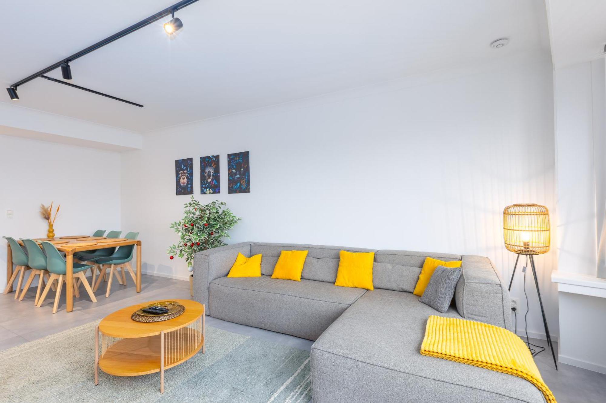 Ostend Center Luxury Top Floor Apartment With Free Parking Exterior foto